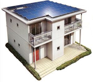 太陽光発電システムの発電量でスマートハウスの性能が決まるとも言われる。